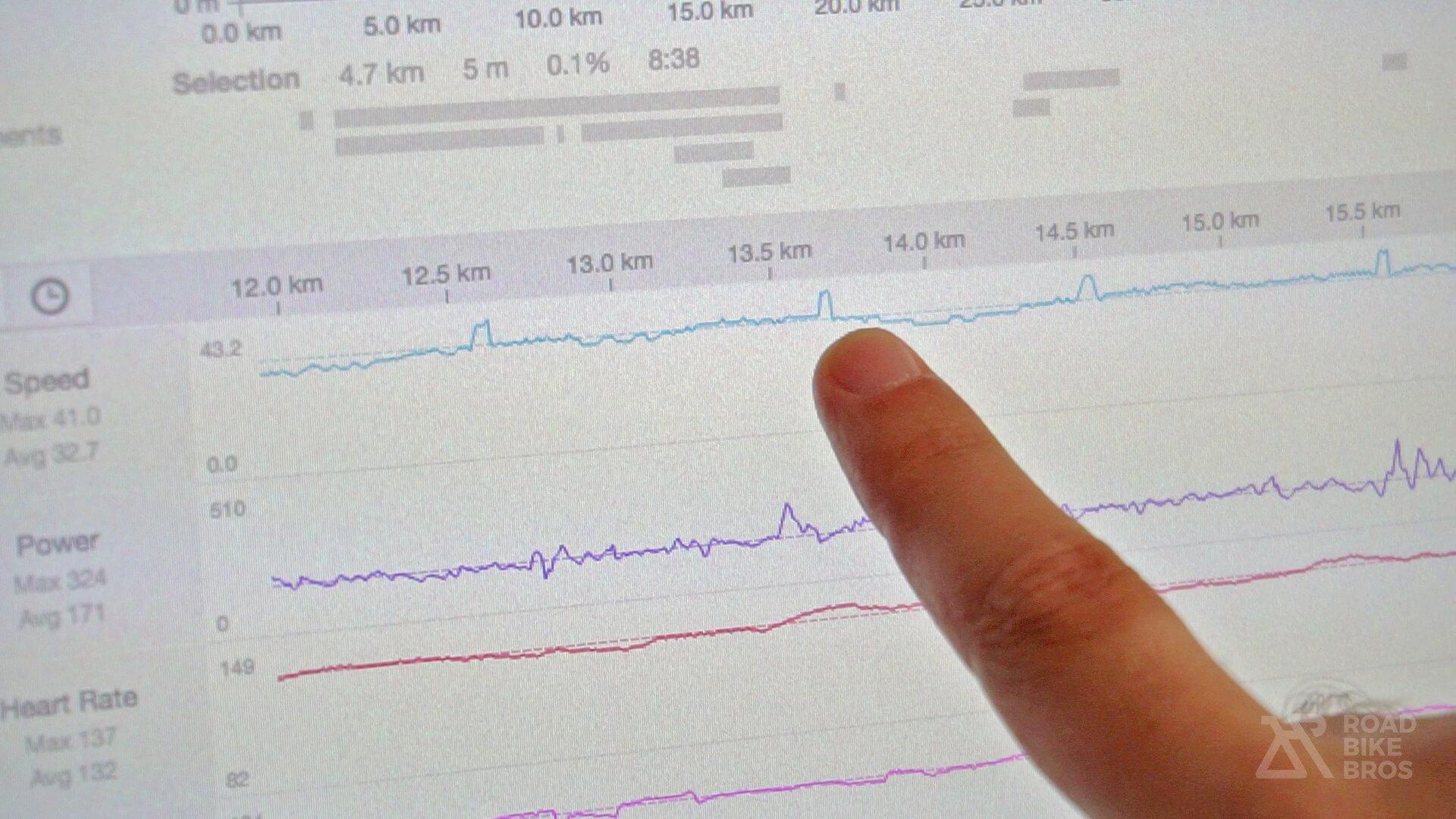 Sigma Bike Computer ROX 10 GPS Speed jumps Strava